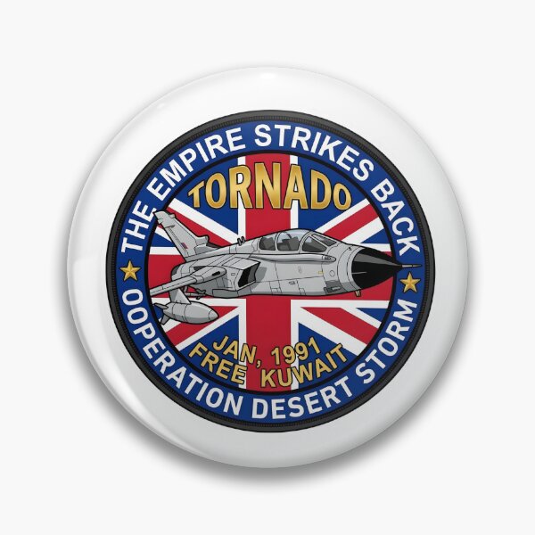 Item preview, RAF Panavia Tornado "The Empire Strikes Back" Operation Desert Storm 1991 Commemorative Patch designed and sold by CharlieDesings.