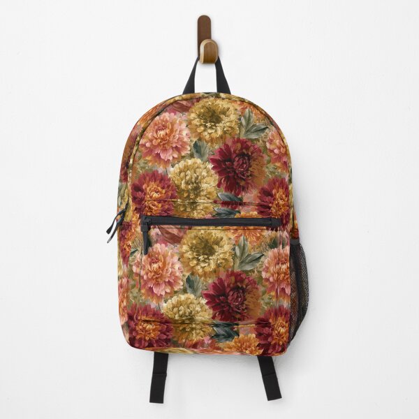 Item preview, Beautiful Dahlias - Flower Bouquet Pattern - Valentine Gifts For Her designed and sold by RoyalStarsPatts.