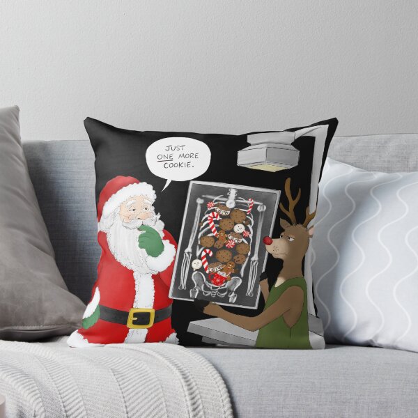 Item preview, Christmas X-Ray Technician Funny Santa & Reindeer designed and sold by daphsam.