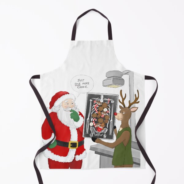 Item preview, Christmas X-Ray Technician Funny Santa & Reindeer designed and sold by daphsam.