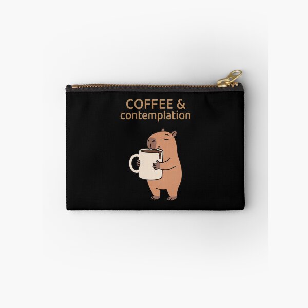 Item preview, Coffee & Contemplation Capybara designed and sold by Sir Capy B.