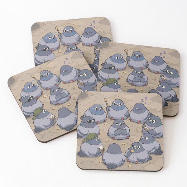 Item preview, Funny Pigeon Meeting Sticker Bread Club Urban Bird Meme Gift designed and sold by SimplePoDesign.