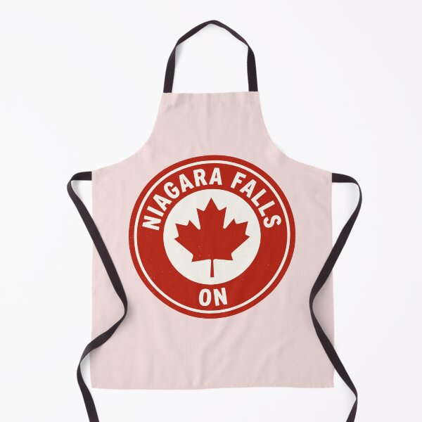 Item preview, Niagara Falls Ontario Maple Leaf Vintage Badge designed and sold by Digital Art Works Hub.