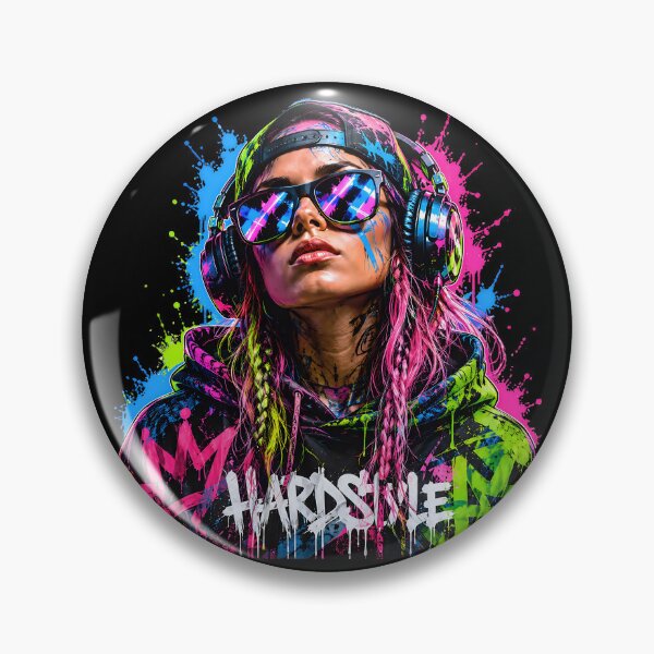 Item preview, Hardstyle Warrior – Neon Graffiti Champion 2 designed and sold by RH Design Lab.
