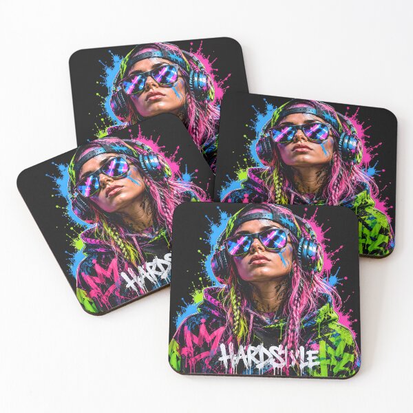 Item preview, Hardstyle Warrior – Neon Graffiti Champion 2 designed and sold by RH Design Lab.