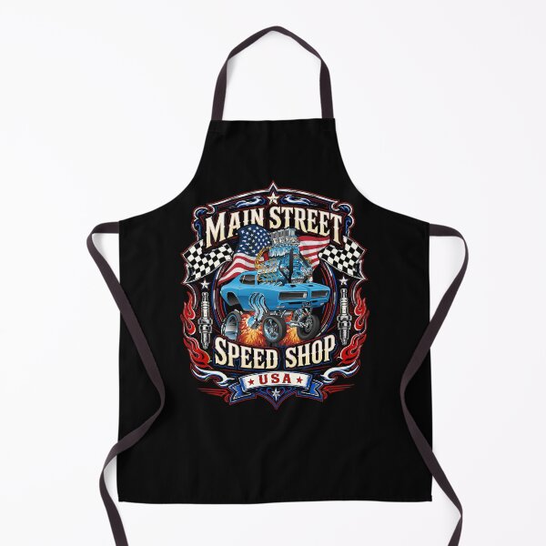 Item preview, Main Street Speed Shop USA Hotrod Muscle Car Design designed and sold by hobrath.