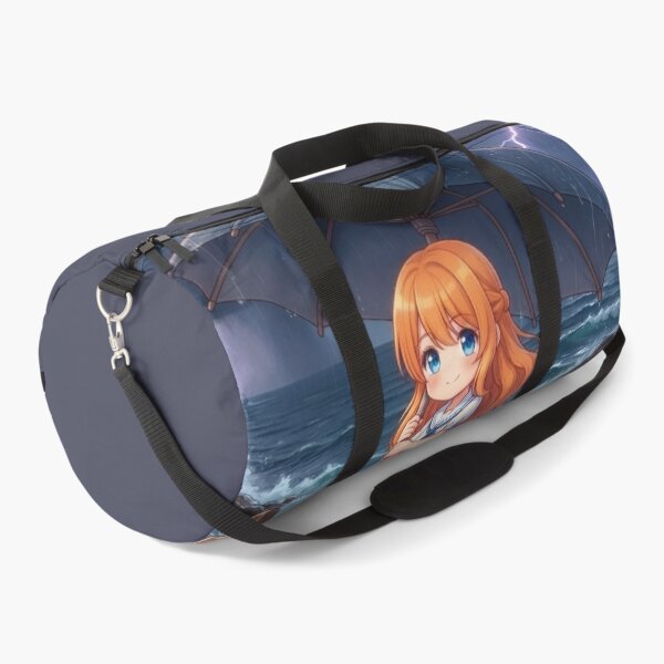 Item preview, Cute Girl In Boat During Stormy Sea designed and sold by Azurart2.