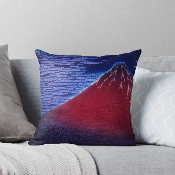 Item preview, Electric Violet Red Fuji | Neon Ukiyo-e Re:Mix | Japanese Art | Mount Fuji Metal designed and sold by vekotpu.