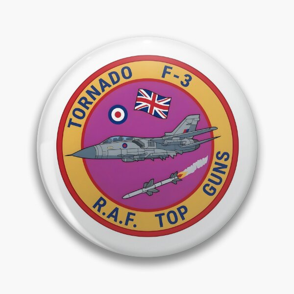 Item preview, RAF Panavia Tornado F.3 "Top Guns" Air Defence Commemorative Patch designed and sold by CharlieDesings.