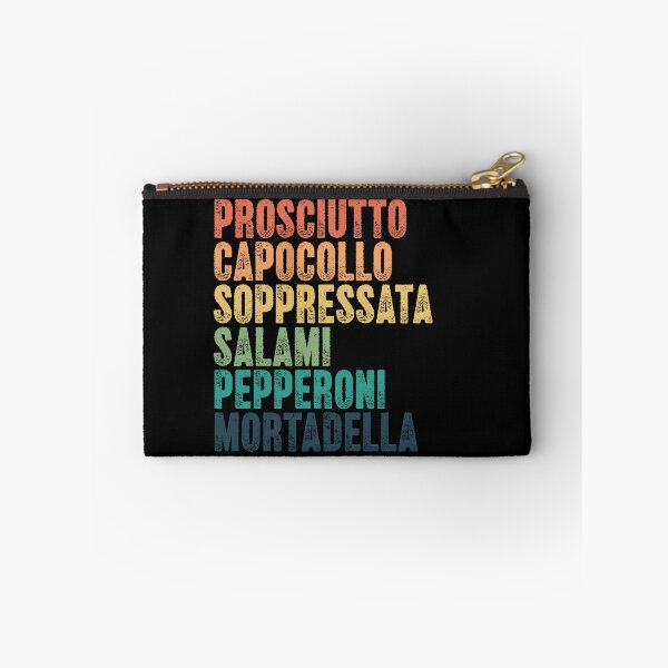 Item preview, Prosciutto Capocollo Soppressata Salami Pepperoni Mortadella Italian Food Lover Charcuterie designed and sold by RetroMini2026.