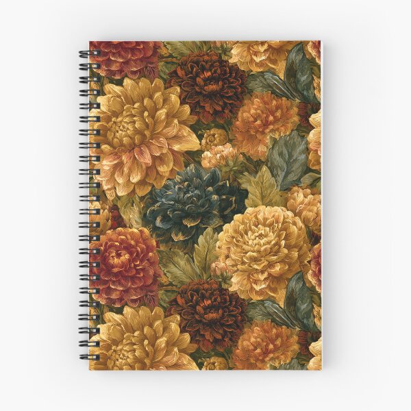 Item preview, Classic Dahlias Flower  - Flower Bouquet Pattern  - Valentine Gifts For Him designed and sold by RoyalStarsPatts.