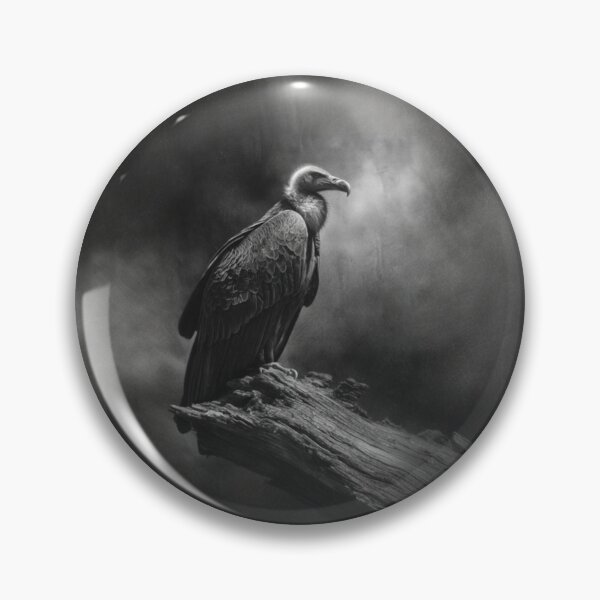Item preview, A Vulture resting on deadwood, Birds in Motion designed and sold by CDC40.
