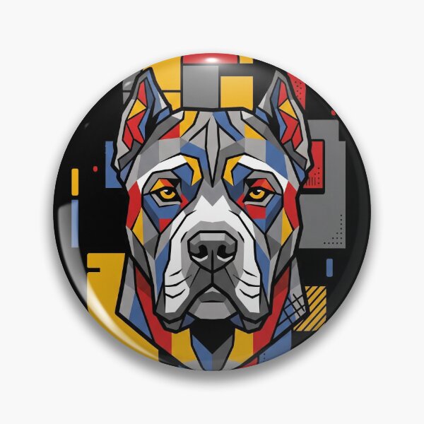 Item preview, Funny Cane Corso Colorful Blocks Geometric Art Mom Dad Kids designed and sold by FurryHavenPH.