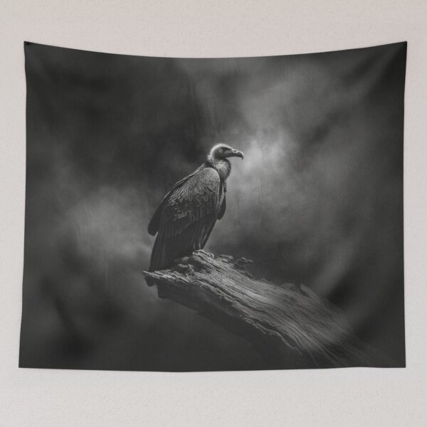 Item preview, A Vulture resting on deadwood, Birds in Motion designed and sold by CDC40.