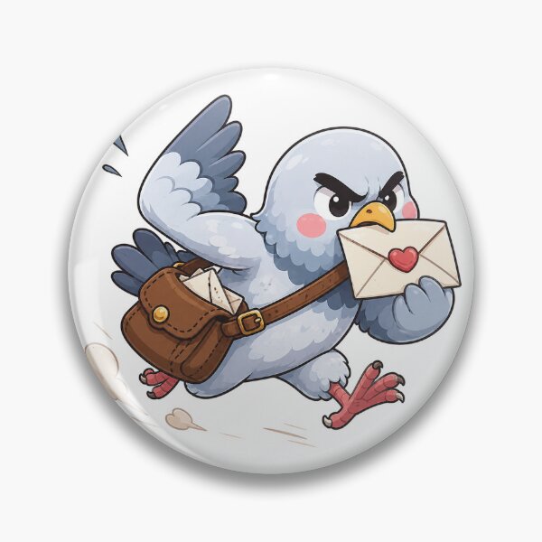 Item preview, Angry Postal Pigeon on a Mission designed and sold by darkdesign9.