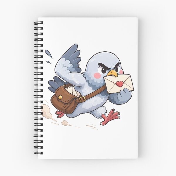 Item preview, Angry Postal Pigeon on a Mission designed and sold by darkdesign9.