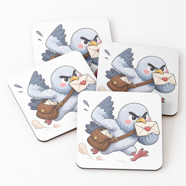 Item preview, Angry Postal Pigeon on a Mission designed and sold by darkdesign9.