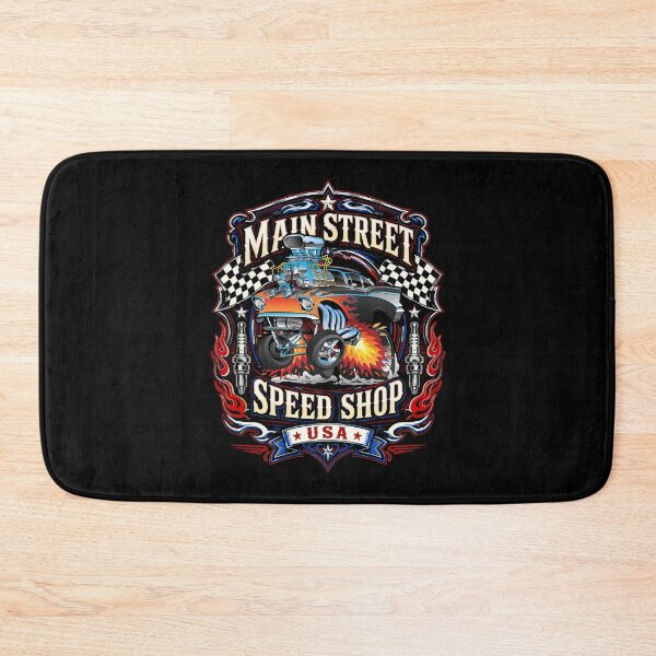 Item preview, Main Street Speed Shop USA Hotrod Muscle Car Design designed and sold by hobrath.