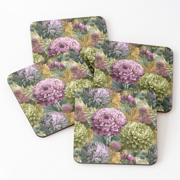 Item preview, Delicate Dahlias Flower - Hawaiian Flower Pattern  - Valentine Gifts For Men designed and sold by RoyalStarsPatts.