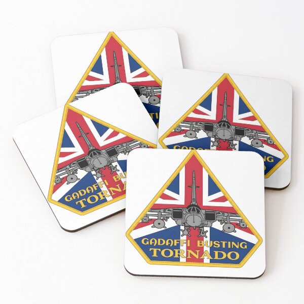 Item preview, RAF Panavia Tornado "Gadaffi Busting" Operation Ellamy 2011 Commemorative Patch designed and sold by CharlieDesings.