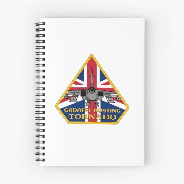 Item preview, RAF Panavia Tornado "Gadaffi Busting" Operation Ellamy 2011 Commemorative Patch designed and sold by CharlieDesings.