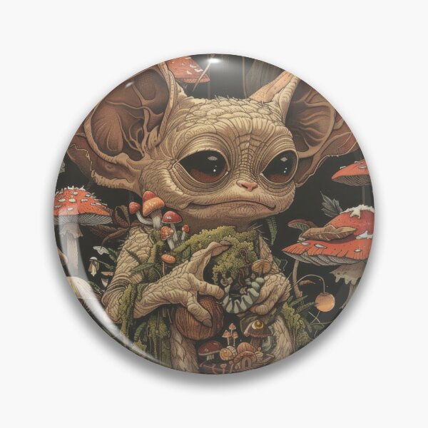 Item preview, Goblincore Mushroom Gremlin — Collector of Shiny Things designed and sold by FrostyFrisby.