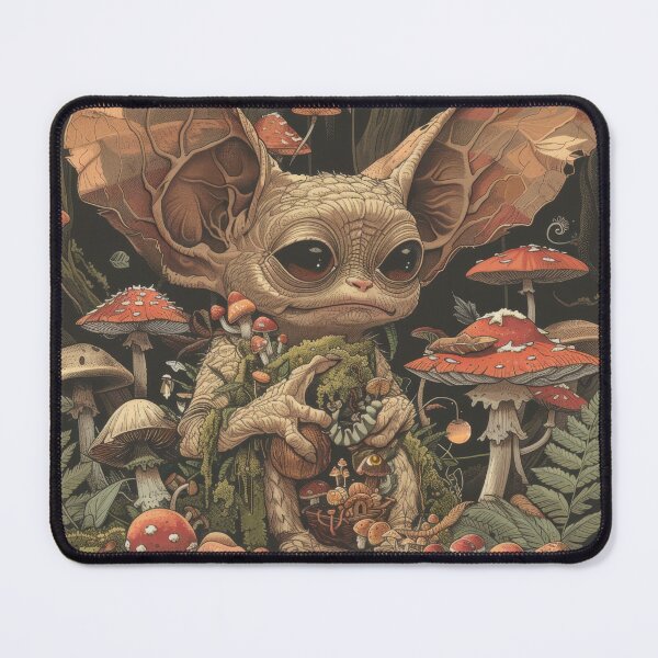 Item preview, Goblincore Mushroom Gremlin — Collector of Shiny Things designed and sold by FrostyFrisby.