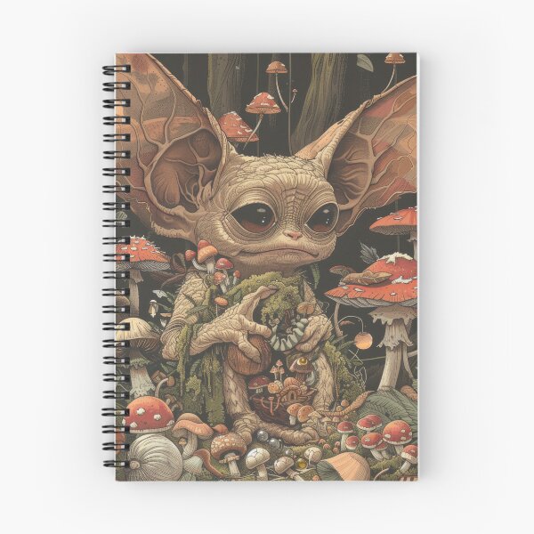 Item preview, Goblincore Mushroom Gremlin — Collector of Shiny Things designed and sold by FrostyFrisby.