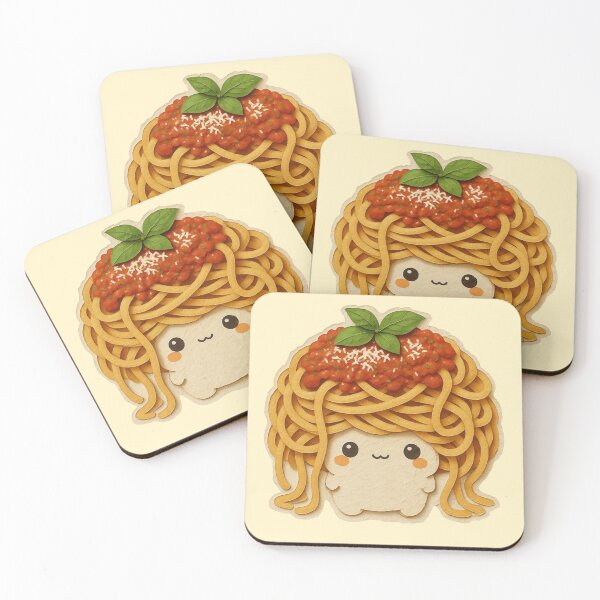 Item preview, Cute Spaghetti Mushroom | Kawaii Pasta Mushroom Character | Scrapbook Funny Food Art designed and sold by Eathusiast.