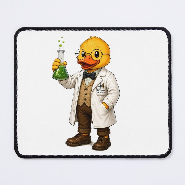 Item preview, Scientist Duck designed and sold by Thor-stone.