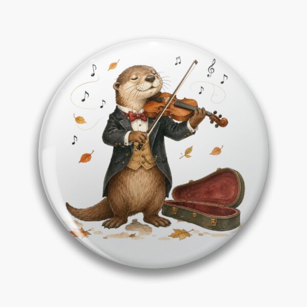 Item preview, Violin Virtuoso Otter designed and sold by Snurly.