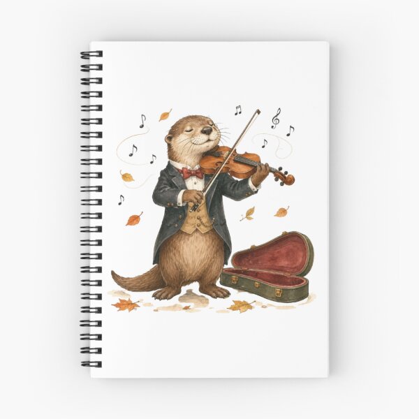 Item preview, Violin Virtuoso Otter designed and sold by Snurly.