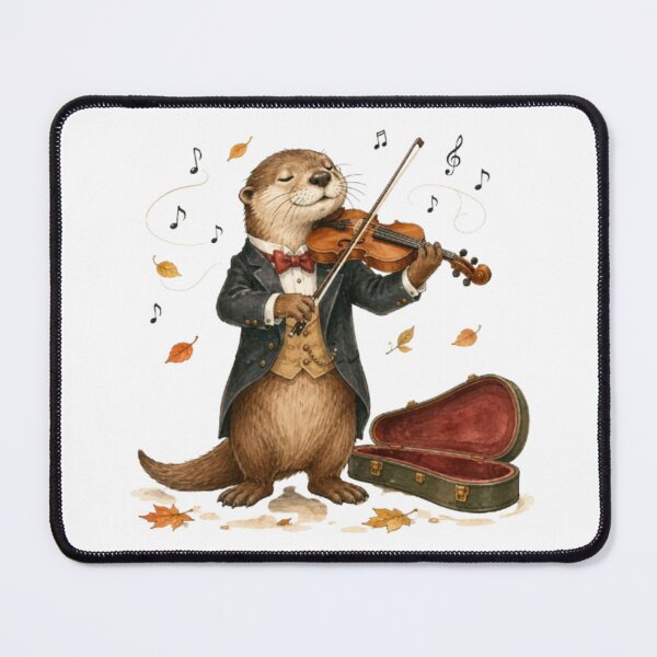 Item preview, Violin Virtuoso Otter designed and sold by Snurly.