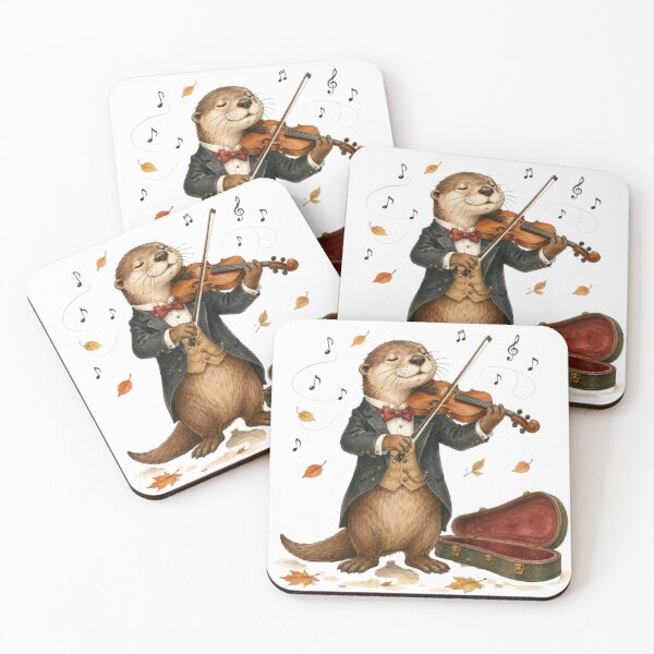 Item preview, Violin Virtuoso Otter designed and sold by Snurly.