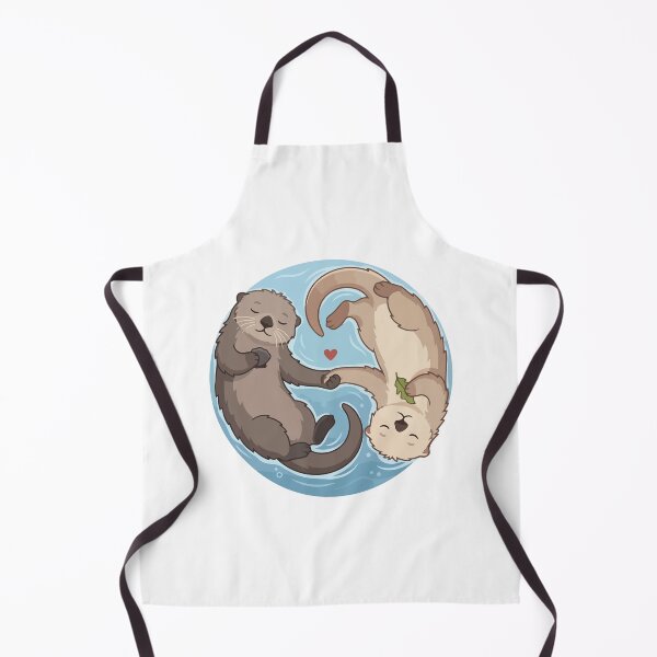 Item preview, Cute Sea Otters Holding Hands Yin Yang Circle designed and sold by Arc2020.