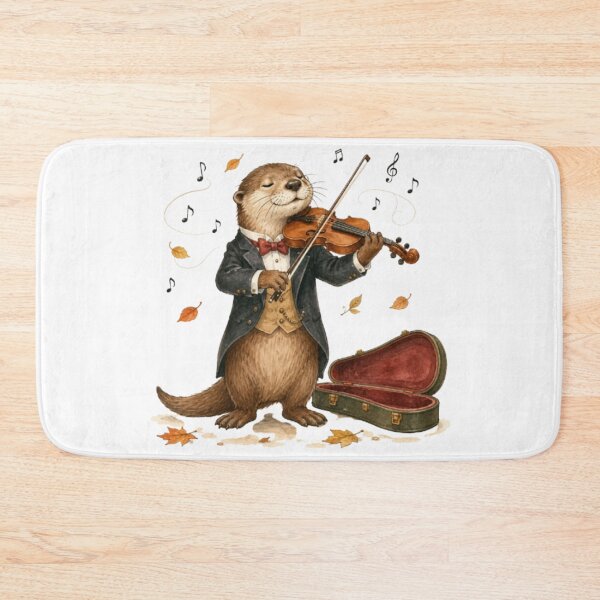 Item preview, Violin Virtuoso Otter designed and sold by Snurly.