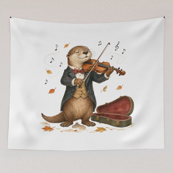 Item preview, Violin Virtuoso Otter designed and sold by Snurly.