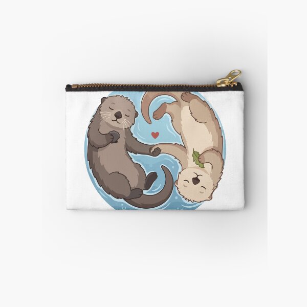 Item preview, Cute Sea Otters Holding Hands Yin Yang Circle designed and sold by Arc2020.