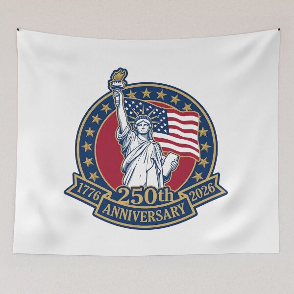 Item preview, United States Semiquincentennial 250th Anniversary Commemorative Emblem (1776–2026) designed and sold by CharlieDesings.