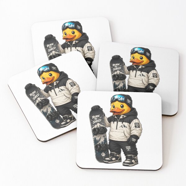 Item preview, Snowboarder Duck designed and sold by Thor-stone.