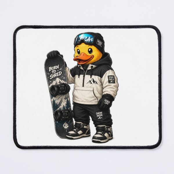 Item preview, Snowboarder Duck designed and sold by Thor-stone.