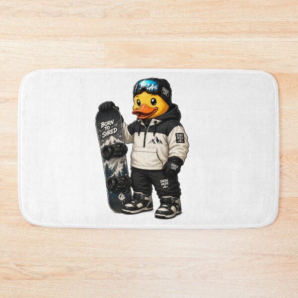 Item preview, Snowboarder Duck designed and sold by Thor-stone.
