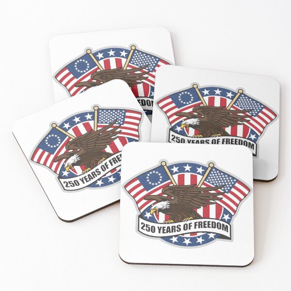 Item preview, United States Semiquincentennial "250 Years of Freedom" Commemorative Emblem designed and sold by CharlieDesings.