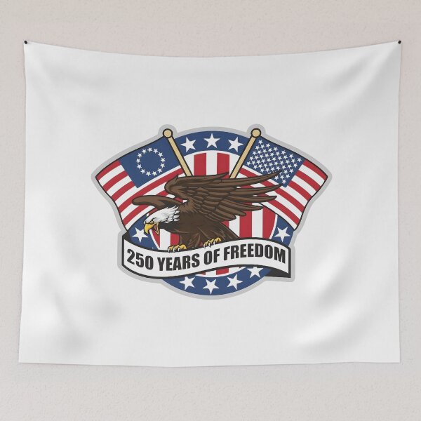 Item preview, United States Semiquincentennial "250 Years of Freedom" Commemorative Emblem designed and sold by CharlieDesings.