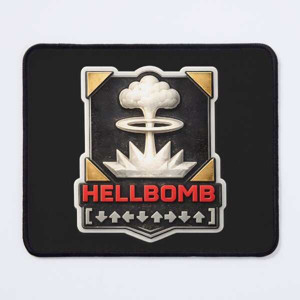 Item preview, Hellbomb Realistic 3d Sticker designed and sold by Cine Store Merch.