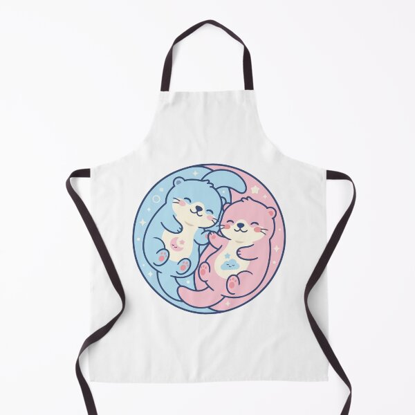 Item preview, Kawaii Pastel Sea Otters Holding Hands Dreamcore designed and sold by Arc2020.