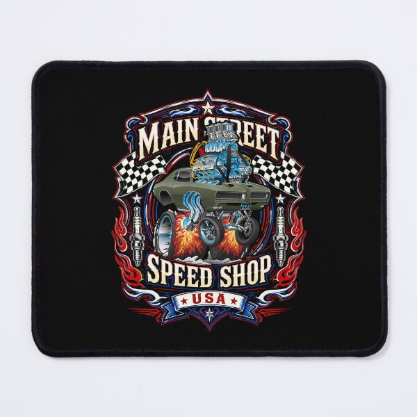 Item preview, Main Street Speed Shop USA Hotrod Classic Muscle Car Design designed and sold by hobrath.