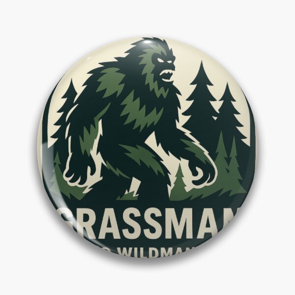 Item preview, Ohio Grassman Cryptid – Bigfoot Folklore Art designed and sold by Retro Kingdom Boutique.