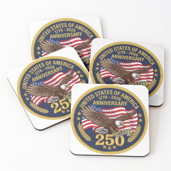 Item preview, United States Semiquincentennial 250th Anniversary Eagle Commemorative Emblem designed and sold by CharlieDesings.