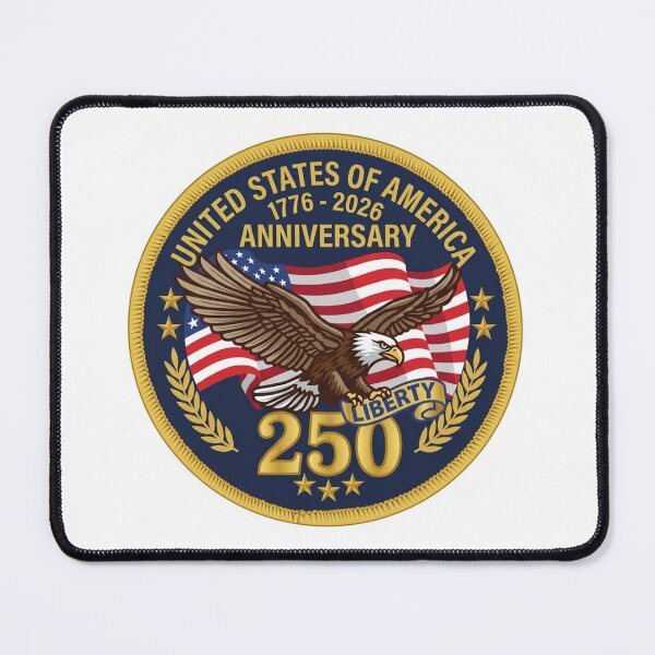 Item preview, United States Semiquincentennial 250th Anniversary Eagle Commemorative Emblem designed and sold by CharlieDesings.